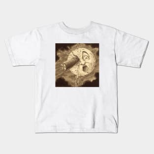 A Voyage to the Moon - Vintage Film Art Kids T-Shirt